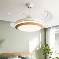 42Inch Modern Invisible Ceiling Fan with Light