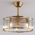 18 Inch Retro Golden Stylish Ceiling Fan